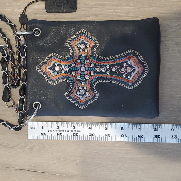 PG Leather Crossbody Purse - Picture 2 of 6